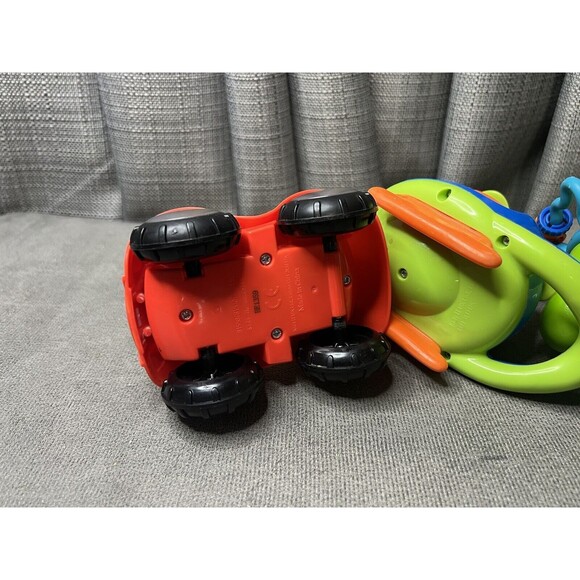 Oball Go Grippers Push Vehicles Frog Race Car Helicopter Lot - Picture 10 of 11